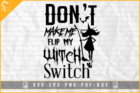 Halloween Day Tshirt Design Witch Switch
