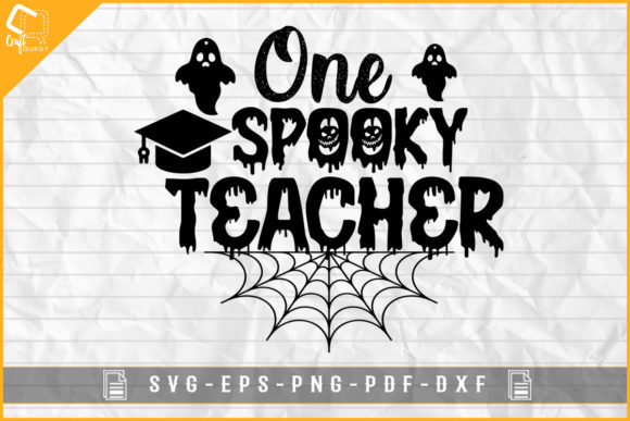 Halloween T-shirt One Spooky Teacher Review