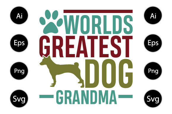 Worlds Greatest Dog Grandma T Shirt Graphics and Crafts Review